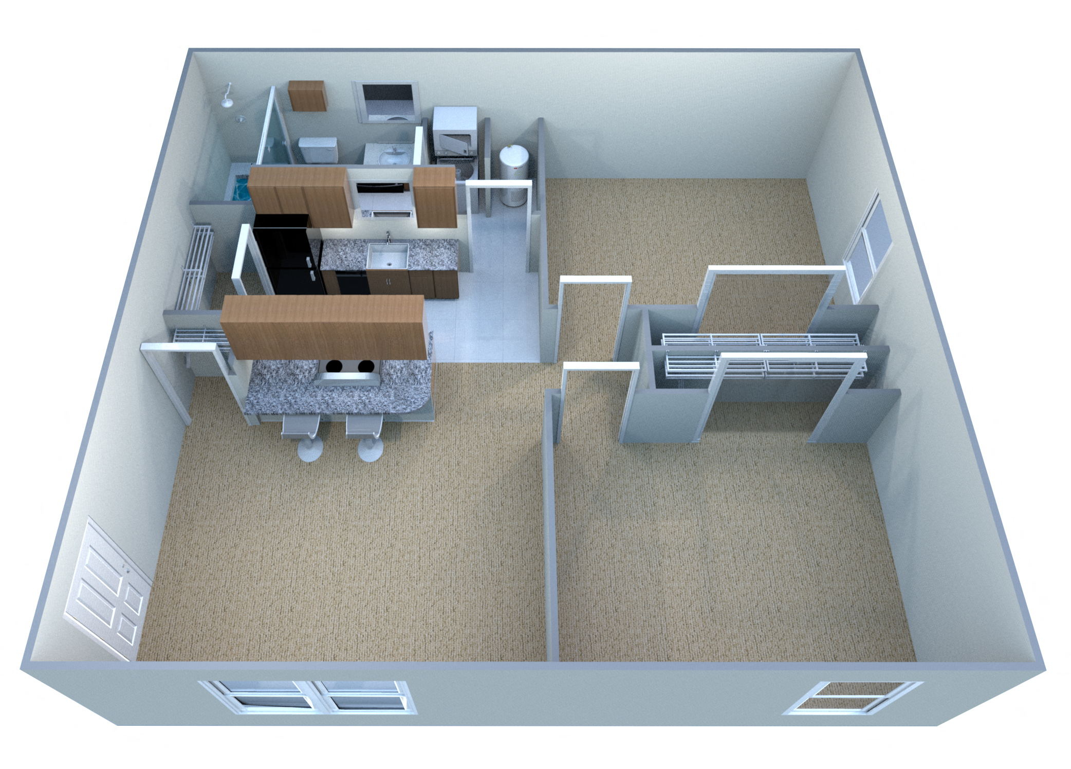 2601-A West 12th Street 1-2 Beds Apartment for Rent - Photo Gallery 13